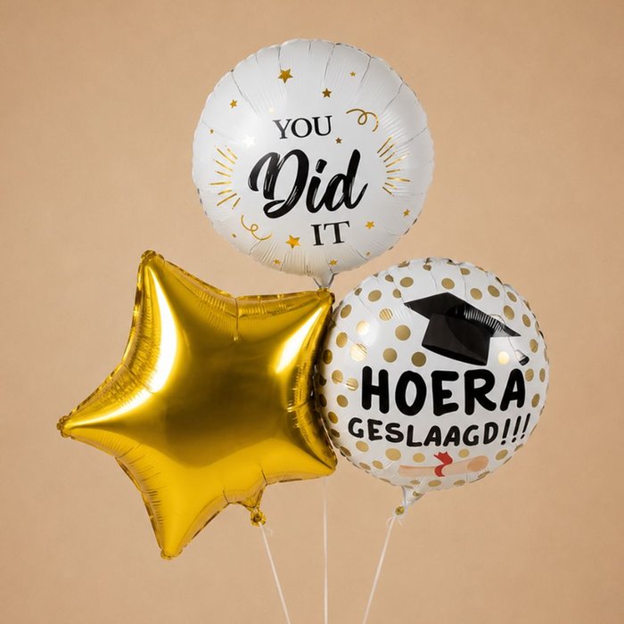 Ballonnen tros | Geslaagd