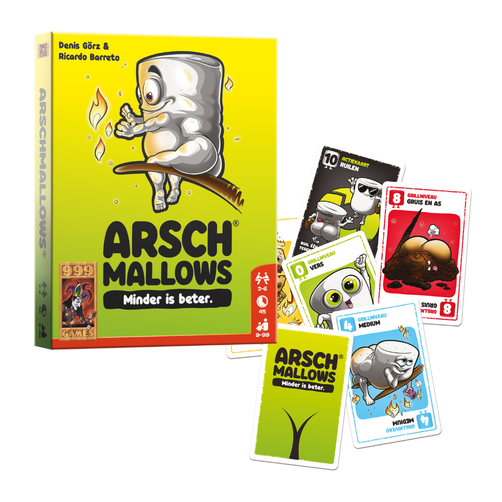 Spel Arschmallows Brievenbuscadeau 999 Games