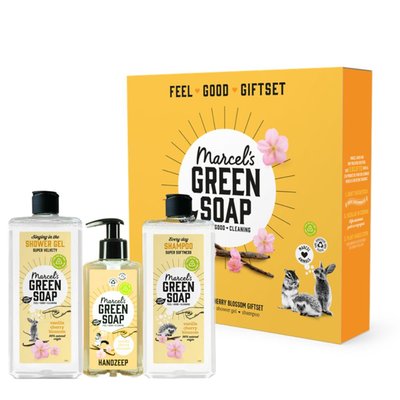 Marcel's Green Soap | Giftset Vanille & Kersenbloesem