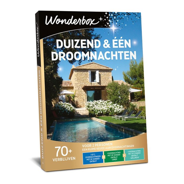 Wonderbox Duizend & een droomnachten | Cadeaubelevenis