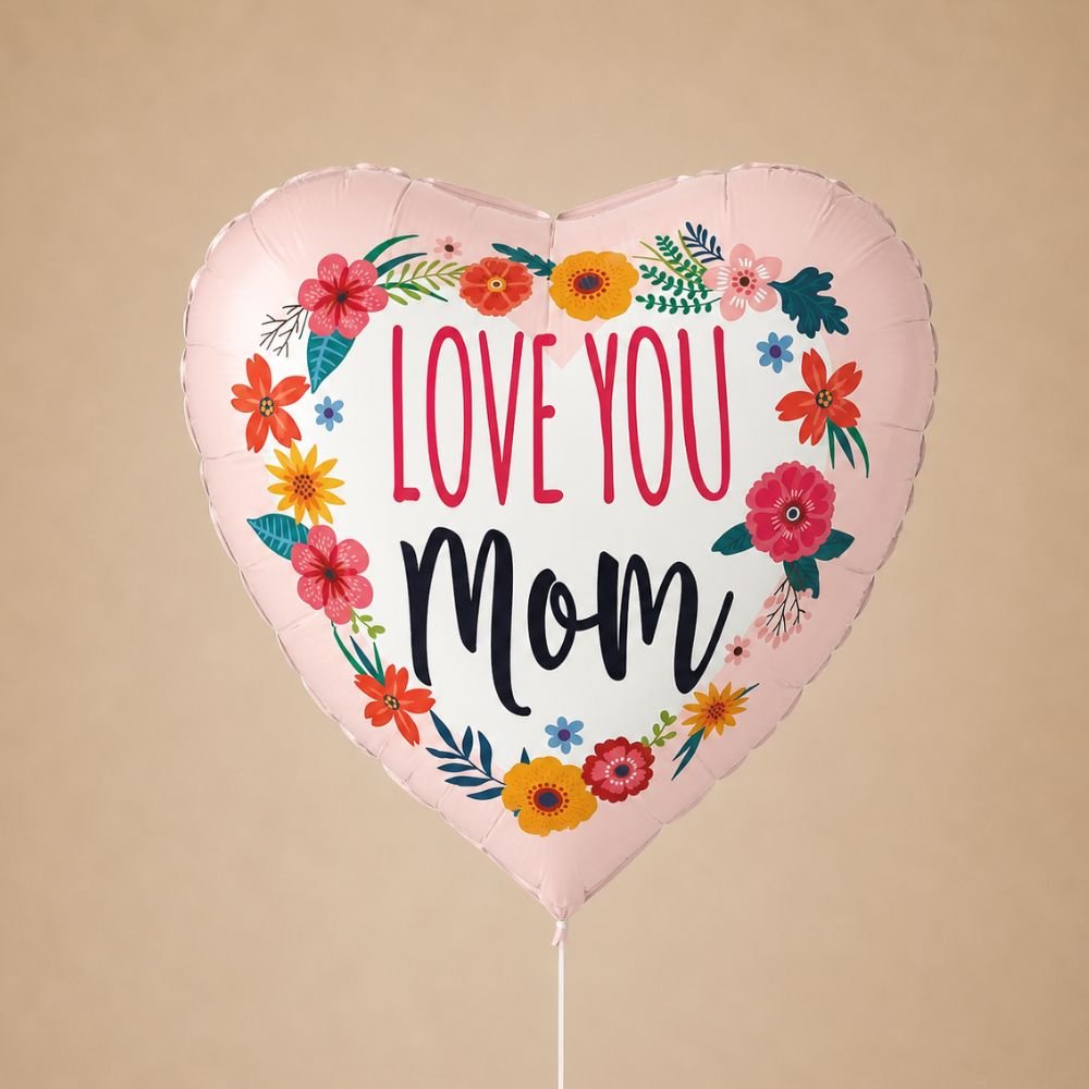 Ballon Love you Mom Greetz