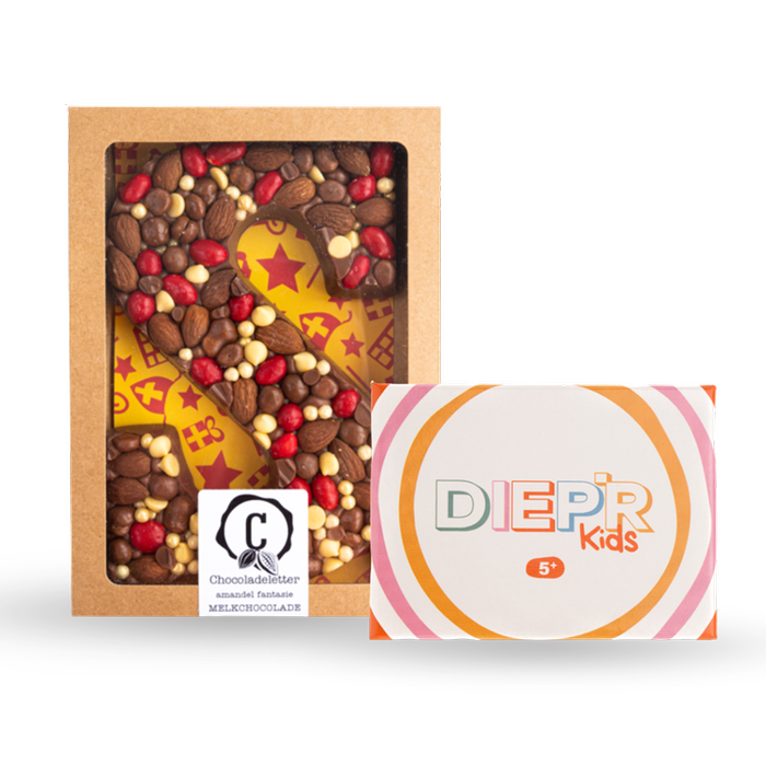 DIEP'R - Kids 5+ | Urban Cacoa - Chocoladeletter