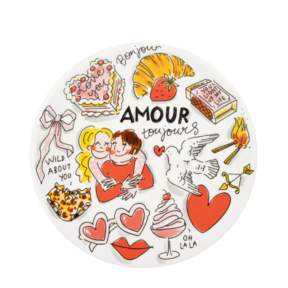 Bord Love Wooncadeaus Blond Amsterdam