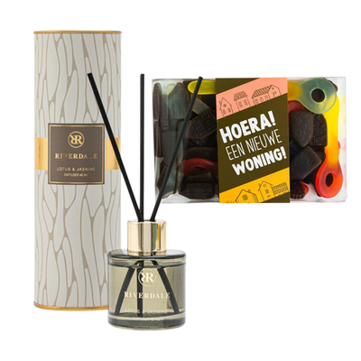 Riverdale Geurstokjes Lotus & Jasmine | Veel Liefs Snoepsleutels en drophuisjes 325g