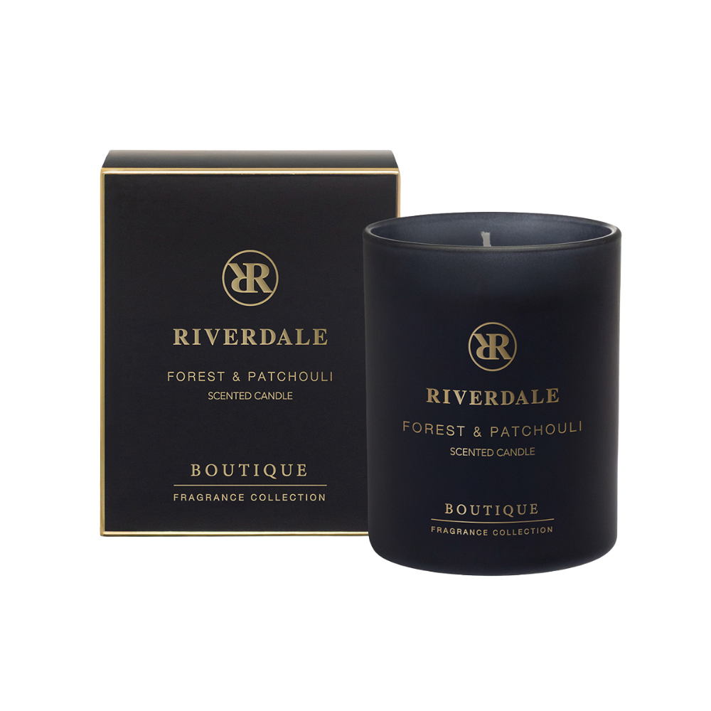 kaars Boutique zwart 10cm Riverdale