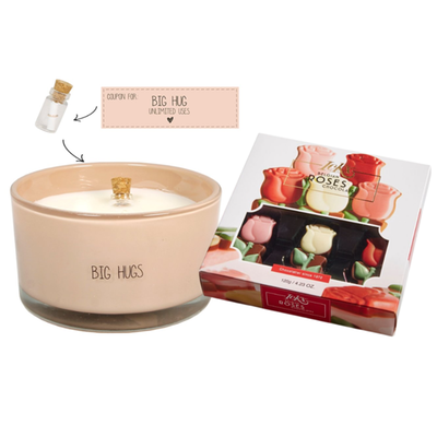 My Flame Big hugs | Chocolade rozen 120gr