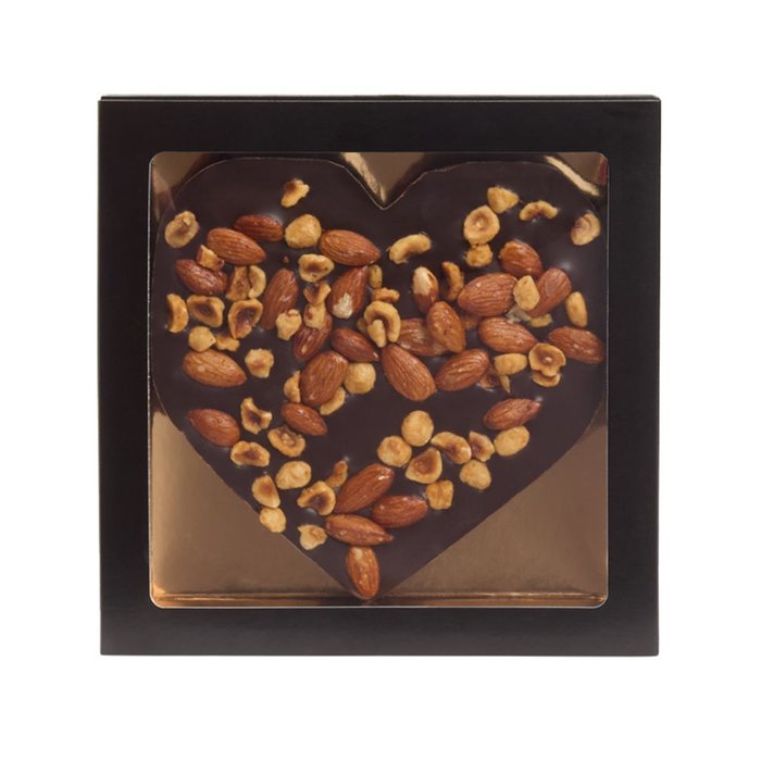 Patisserie de Bijenkorf| Chocolade hart noten | 225g
