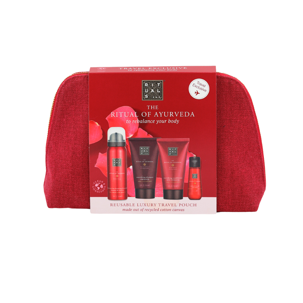 Greetz Rituals Travelset met pouch Ayurveda Beauty