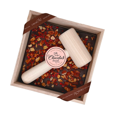 CacaOh! | Hamerbox | Amandel Framboos | 160g