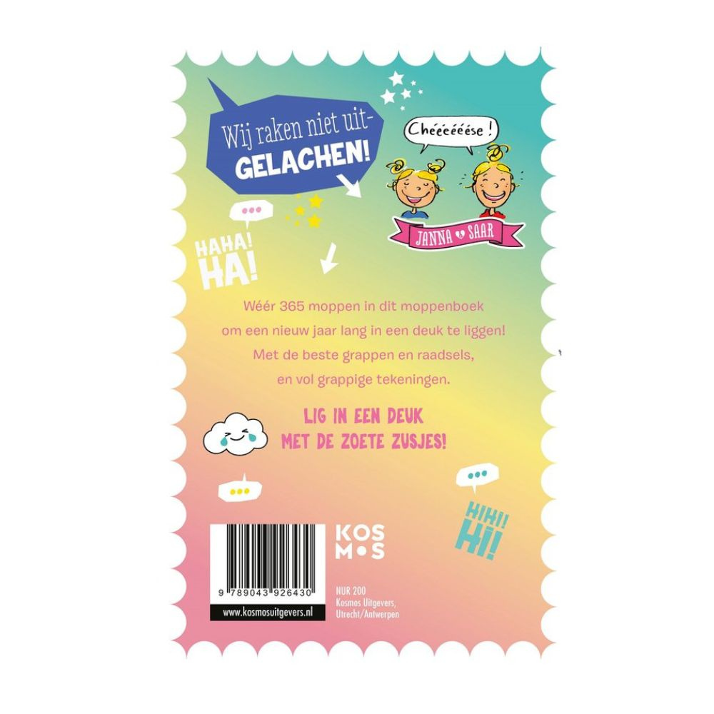 Vriendschap De zoete zusjes moppenboek 2 Letterbox Gifts