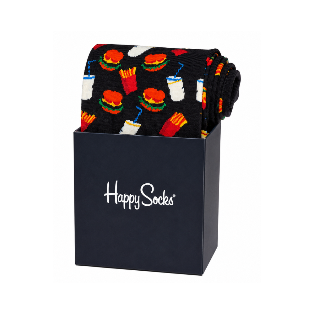 1 paar Hamburger maat 41 - 46 Happy Socks
