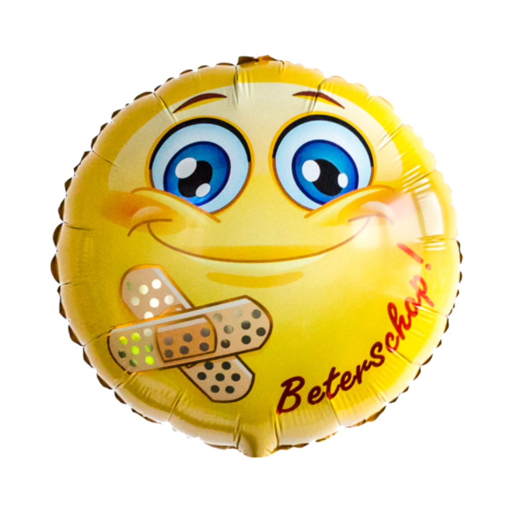 Ballon Smiley Beterschap Ballonnen Greetz