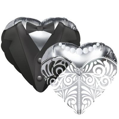 Ballon Duo | Huwelijk Mr&Mrs