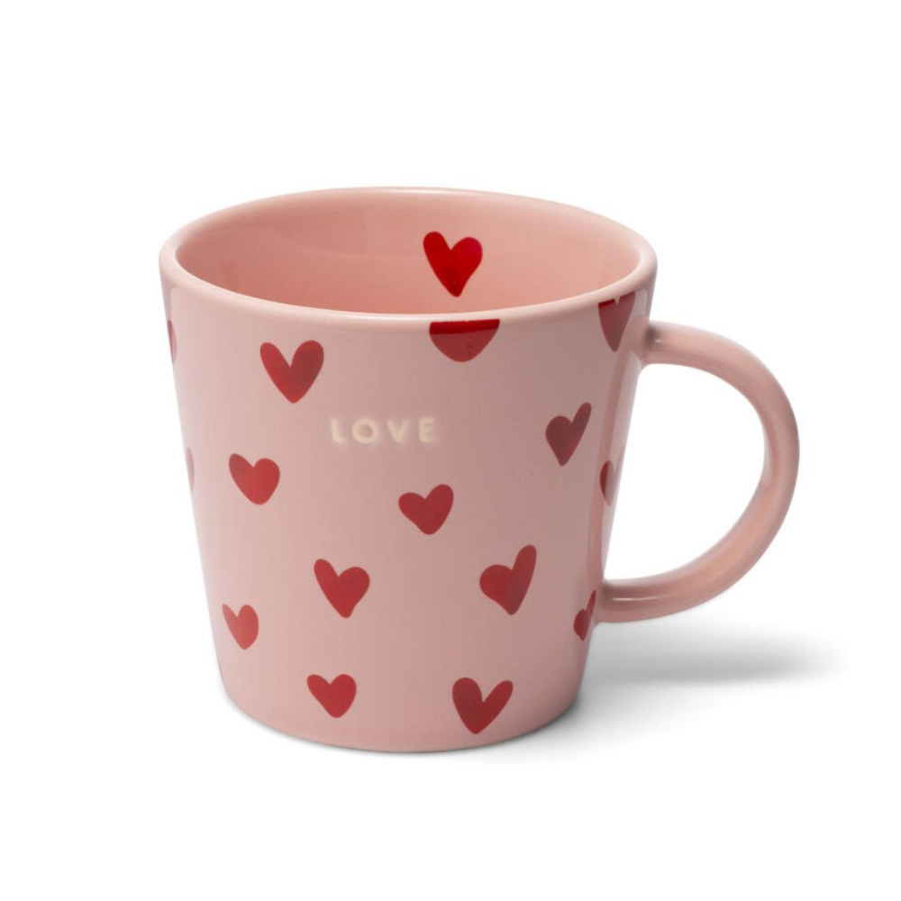 Vondels Love Hartjes mok Wooncadeaus Greetz