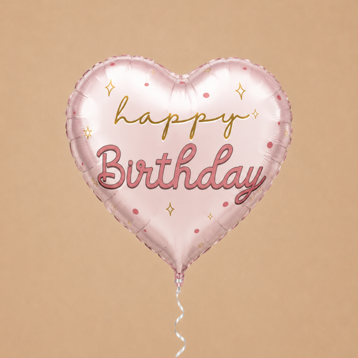 Ballon | Happy Birthday Pink