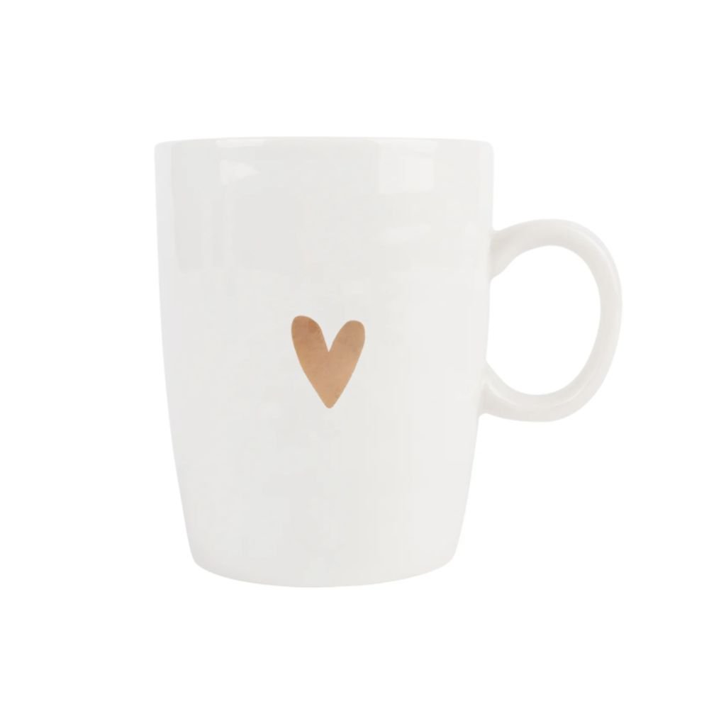 Zusss Mok Hartje goud 300ml Gifts For Home