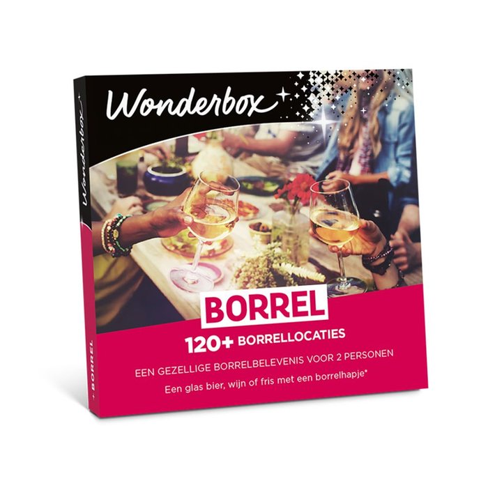 Wonderbox borrel voor twee | Cadeaubelevenis