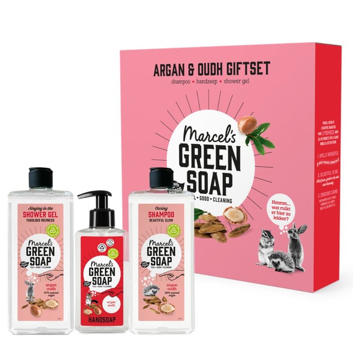 Marcel's Green Soap | Giftset Argan & Oudh
