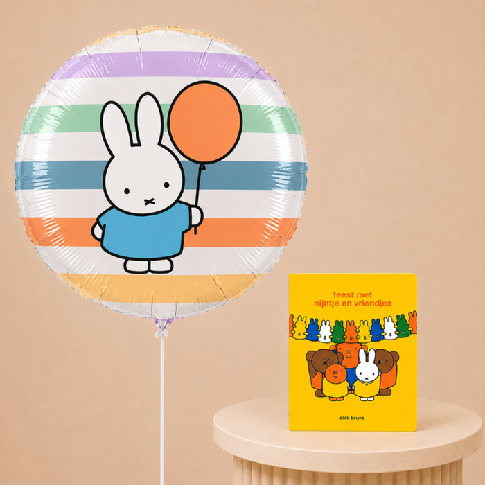 Ballon | Nijntje & Feest met nijntje en vriendjes boek