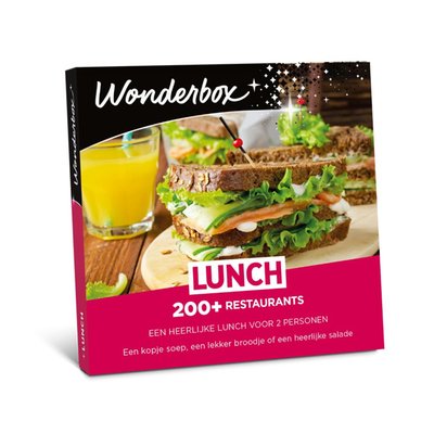 Wonderbox Lunch voor twee | Cadeaubelevenis