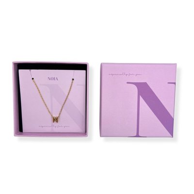Noia Jewellery | Ketting met letter | Goud | N