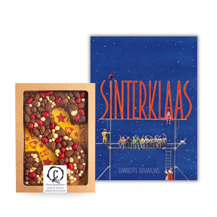 Prentenboek Sinterklaas | Chocoladeletter