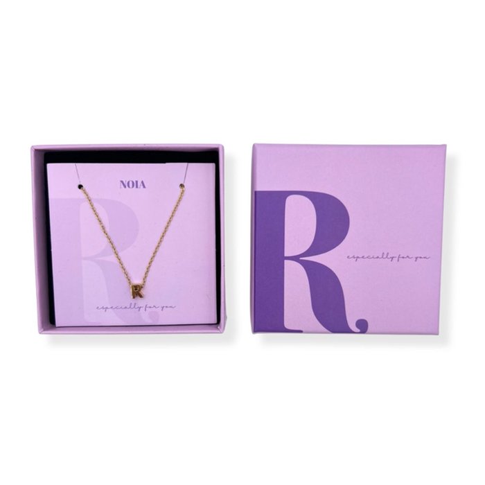 Noia Jewellery | Ketting met letter | Goud | R