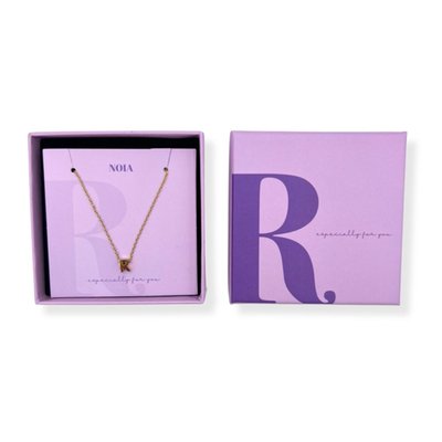 Noia Jewellery | Ketting met letter | Goud | R