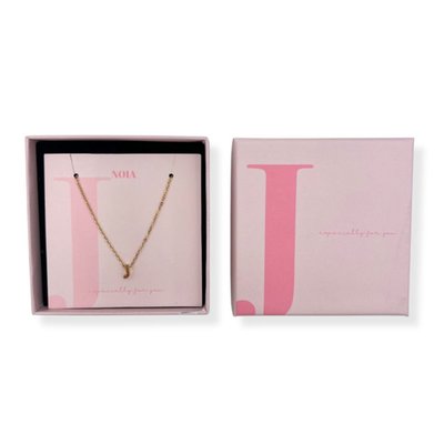 Noia Jewellery | Ketting met letter | Goud | J