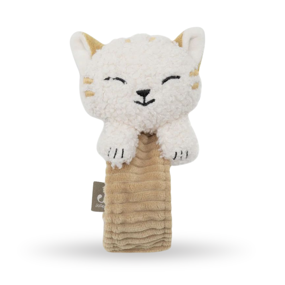 Jollein | Rammelaar | Kat Charlie | Soft Toy
