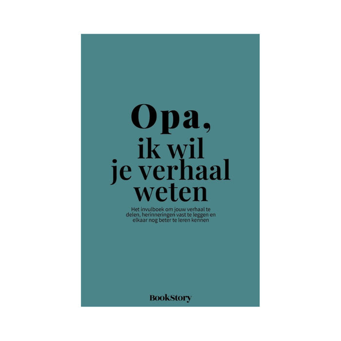 Opa, ik wil je verhaal weten