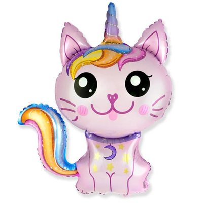 Ballon | XL | Kleurrijke Caticorn 