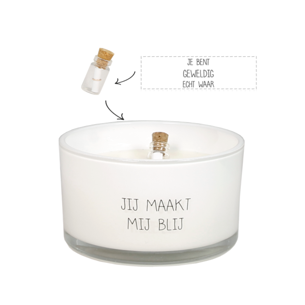 Sojakaars Jij maakt mij blij My Flame Lifestyle