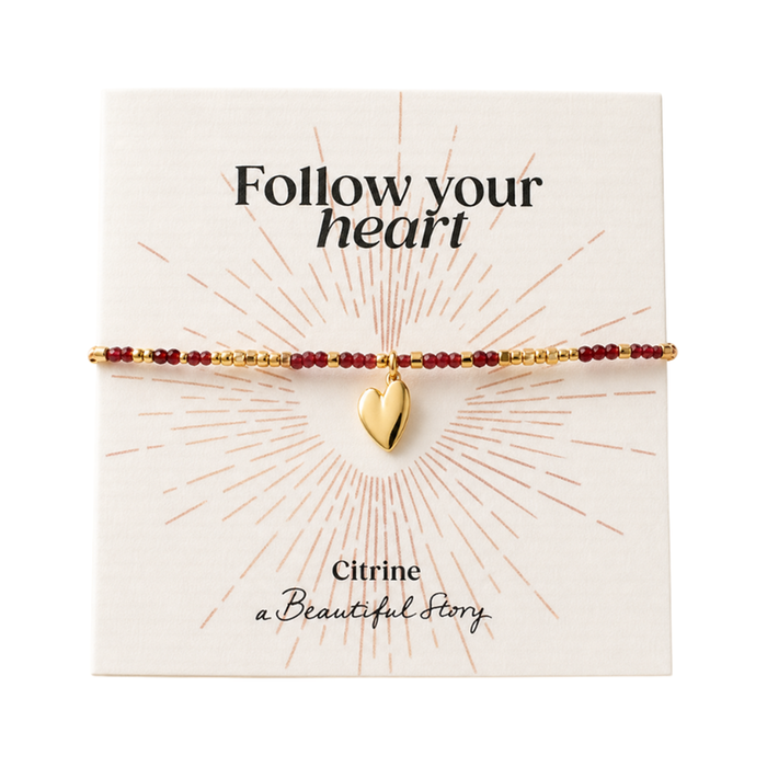 A Beautiful Story | Armband | Sweetheart Granaat