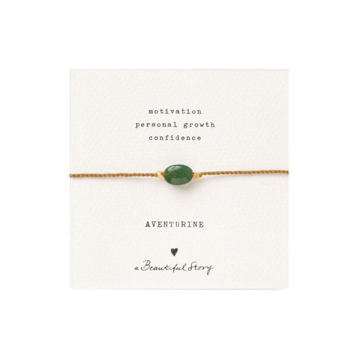 A Beautiful Story | Armband | Aventurine 