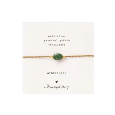 A Beautiful Story | Armband | Aventurine 