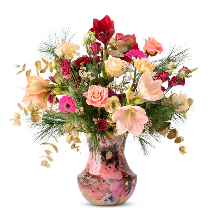 Boeket Winterliefde | Incl. vaas