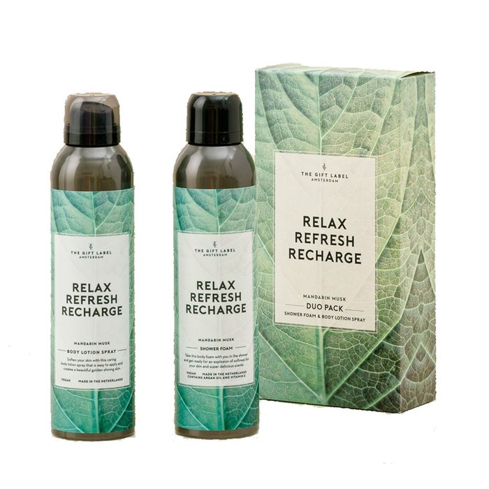 The Gift Label | Cadeaupakket | Relax, refresh, recharge
