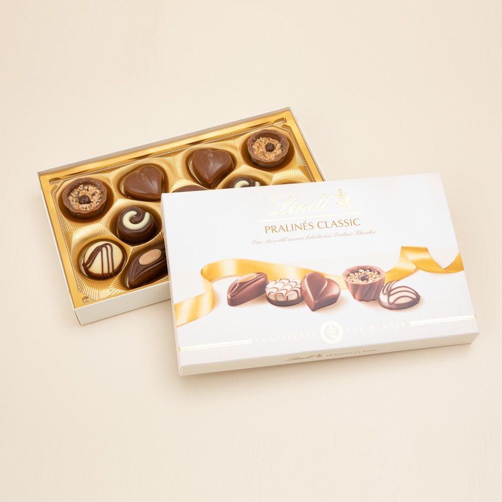 Lindt | PRALINES CLASSIC | 125 gram | Letterbox Gifts