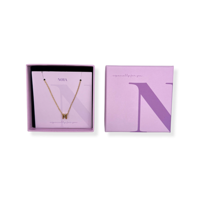 Noia Jewellery | Ketting met letter | Goud | N