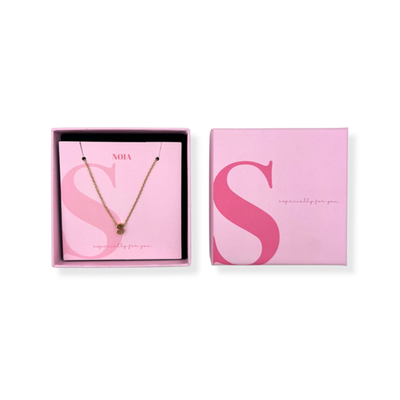 Noia Jewellery | Ketting met letter | Goud | S