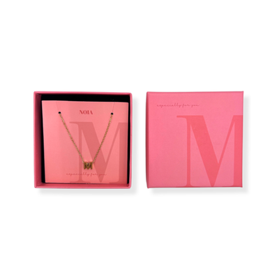 Noia Jewellery | Ketting met letter | Goud | M