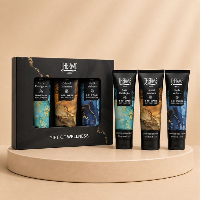 Therme | Giftset | Men wash 3 x 75 ml