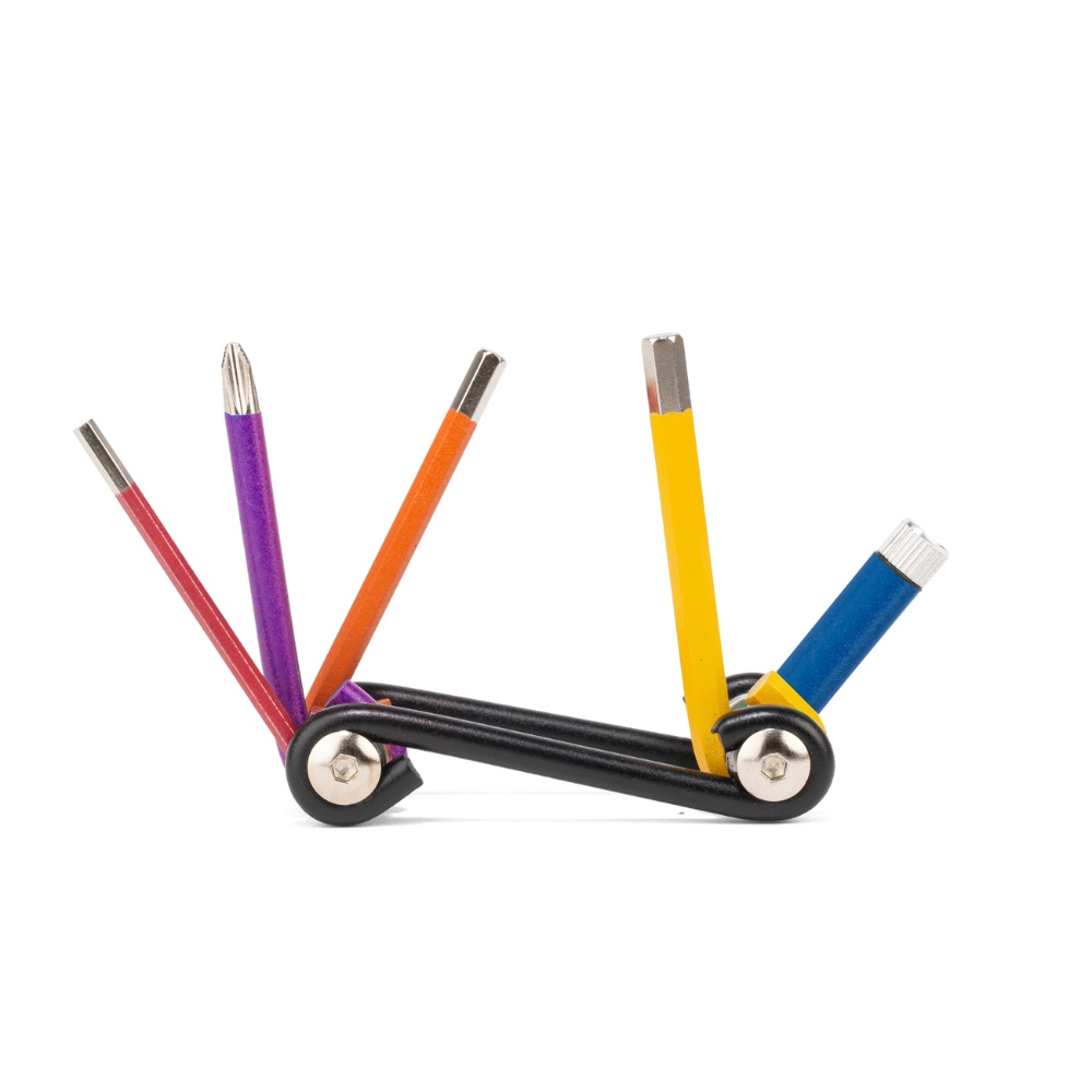 Greetz | Kikkerland | 5-in-1 Multitool Rainbow | Letterbox Gifts