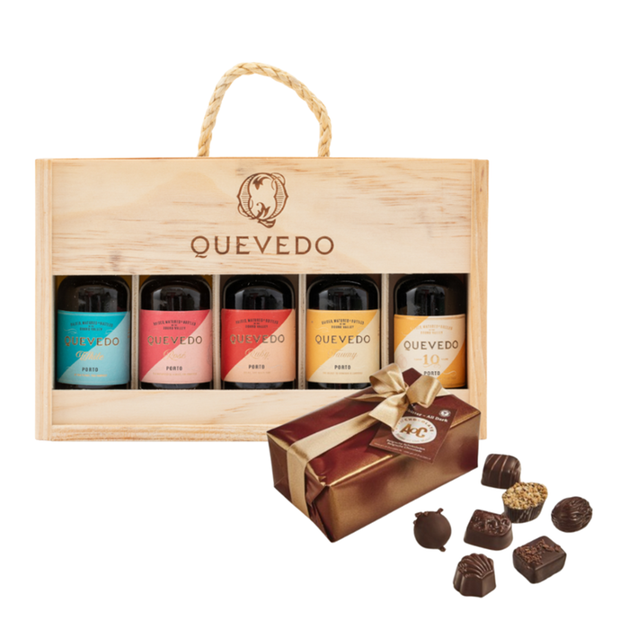 Quevedo Port proeverij | Art of Chocolate Bonbons dark 210g