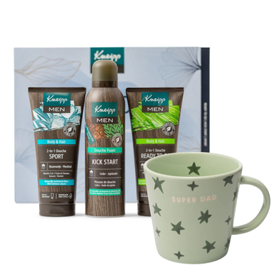 Kneipp Men Shower | Vondels mok SUPER DAD