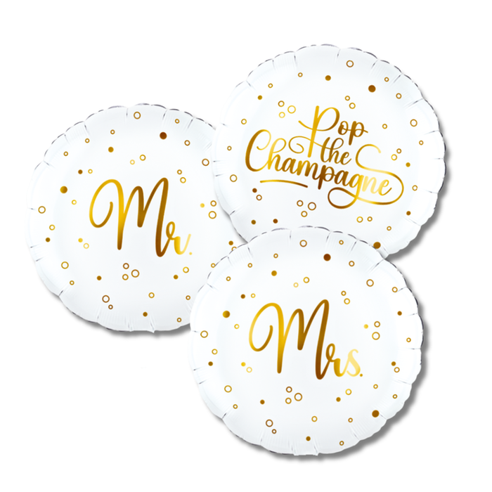 Ballonnen Tros | Mr & Mrs Champagne