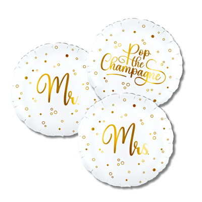 Ballonnen Tros | Mr & Mrs Champagne