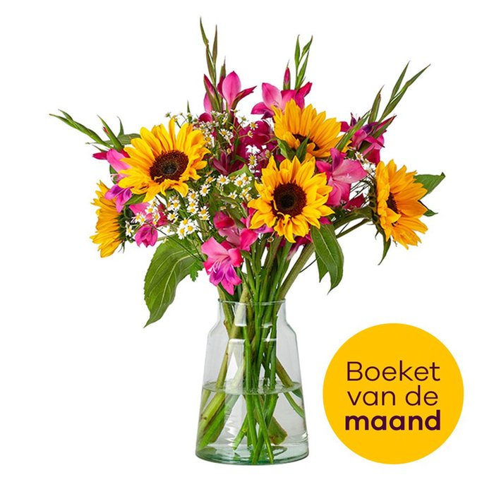 Zonnebloem Boeket Zomer Mix 