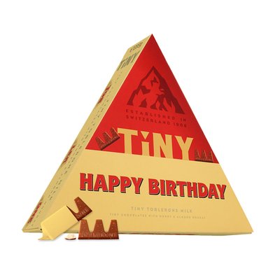 Toblerone | Tiny Geschenkdoos Happy Birthday | 224g